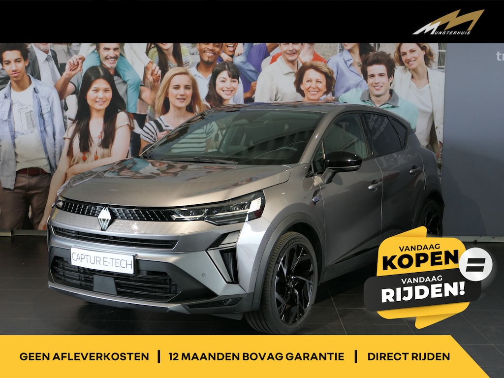 Renault Captur 1.6 E-Tech full hybrid 145 Esprit Alpine - Stuurverwarming - Sensor V+A - Camera - 19" LMV