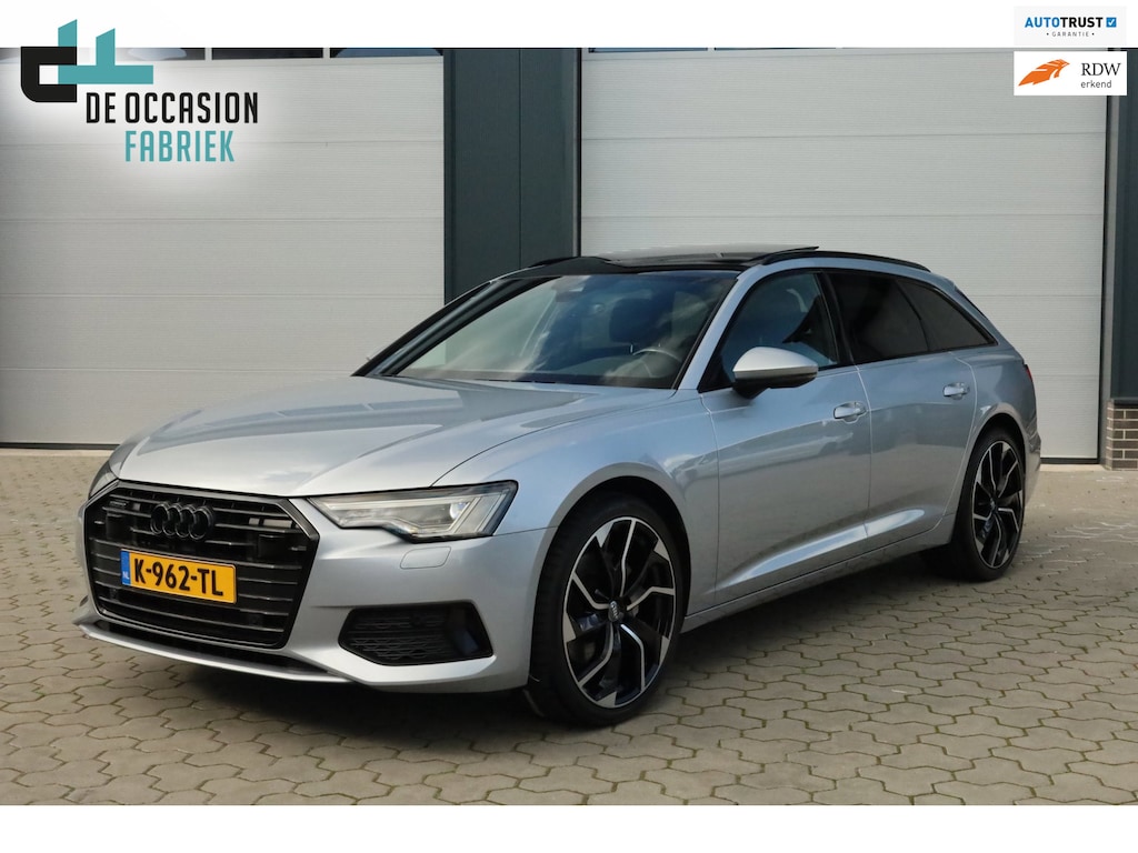 Audi A6 Avant 45 TFSI quattro Sport S line Adaptief Keyless Pano Trekhaak Memory Carplay
