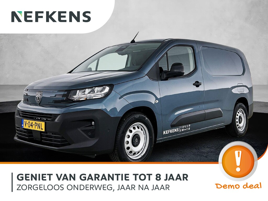 Peugeot e-Partner XL 50 kWh 136pk | DEMO | Extreem lage kilometerstand! | 330km WLTP Actieradius | Navigatie | Houten laadruimte inrichting | Achteruitrijcamera | Led verlichting
