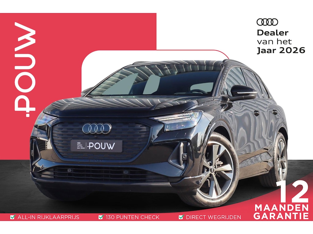 Audi Q4 e-tron 35 170pk S edition 55 kWh | Apple Carplay/Android Auto | Voorstoelen Verwarmd | Achteruitrijcamera | Adaptive Cruise | Matrix LED | Waterpomp