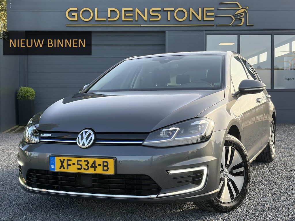 Volkswagen E-Golf e-Golf ✓SOH 90.2%✓1e Eigenaar✓Dealer Onderhouden✓Camera✓Carplay✓Navi✓Virtual Cockpit✓LED✓Pdc V+A✓Keyless✓Lm velgen✓Bj 12-2018✓N.A.P✓Apk tot 01-2027