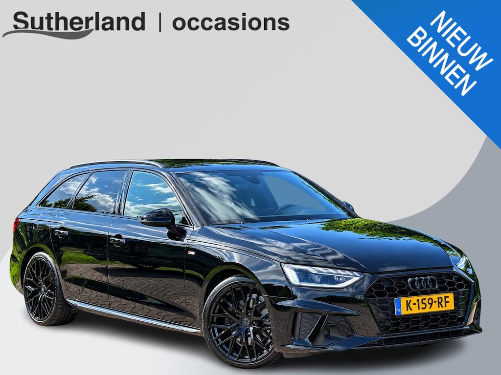 Audi A4 Avant 35 TFSI S edition 150PK | S-Line | Adapt. Cruise | Elektr. Klep | Climate Control | Matrix-Led | Zwart Optiek