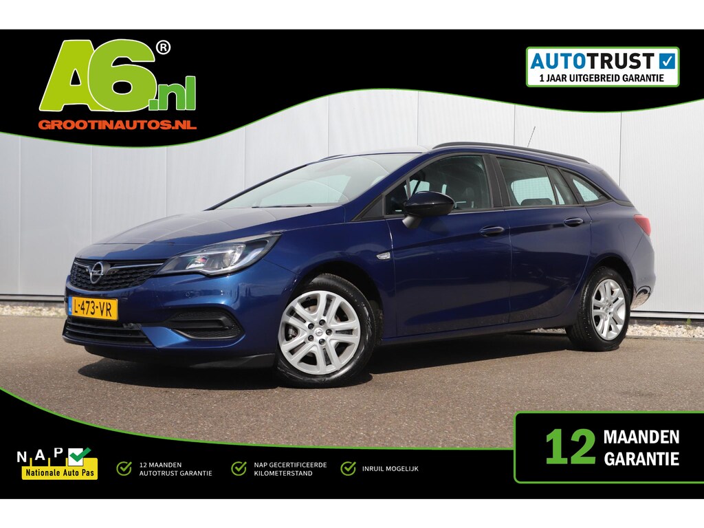 Opel Astra Sports Tourer 1.2 Edition 110PK Navigatie Carplay Android Sportstoelen Airco Cruise Control