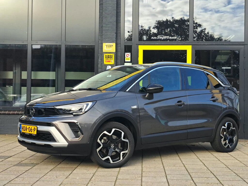 Opel Crossland 1.2 Turbo Ultimate 130PK | Trekhaak Afn. | Alcantara Bekl| Camera + Sensoren | Climate | Cruise | Carplay
