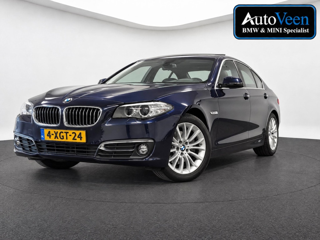 BMW 5-Serie 520i Last Minute Edition (PANO, LEDER, NAVI, CRUISE, GOED ONDERHOUDEN)
