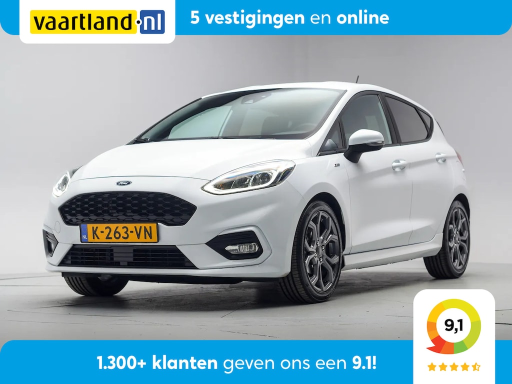 Ford Fiesta 1.0 EcoBoost 125pk ST-Line [ Navi Apple/Android Stoel- en stuurverwarming PDC Clima ]