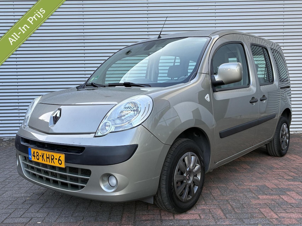 Renault Kangoo Family 1.6-16V Expression 5 Pers Airco Cruise Trekhaak Schuifdeur Links + Rechts NL Auto 2009 Facelift Model