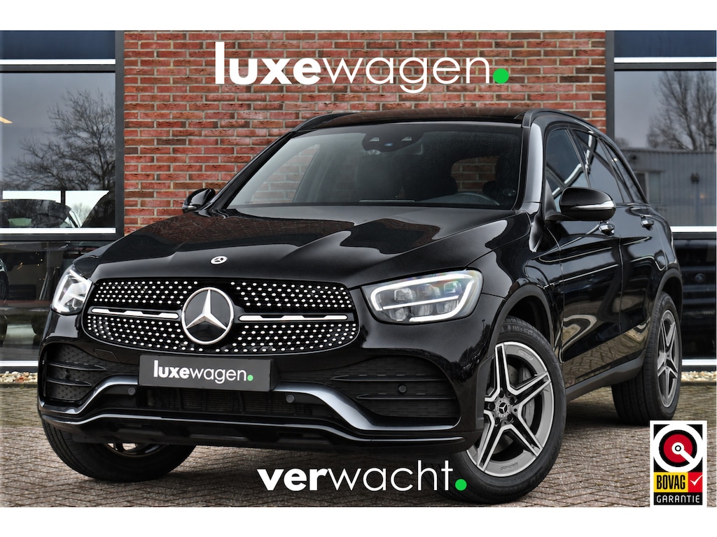 Mercedes-Benz GLC 300e 4M AMG Pano Luchtv Distr HUD 360 Stoel-ventilatie Memory Night