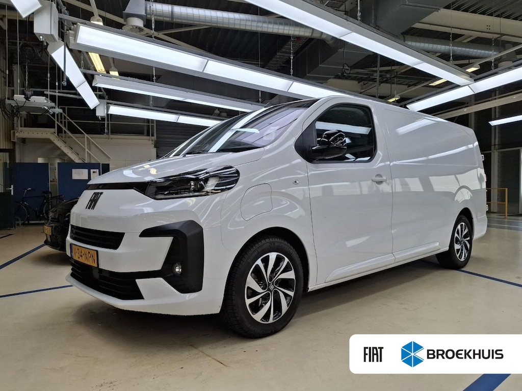 Fiat e-Scudo L3 75 kWh | 8 jaar garantie | CAMERA | DRAADLOOS CARPLAY | BETIMMERING | LED | 17" LM VELGEN | COMFORT WAND |