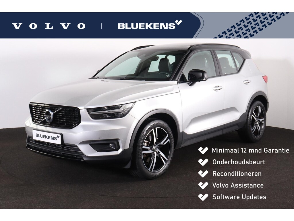 Volvo XC40 2.0 T4 R-Design - Panorama/schuifdak - IntelliSafe Surround - 360º Camera - Parkeersensoren voor & achter - Elektr. bedienb. voorstoelen met geheugen links - Cruise control - Inklapbare trekhaak - 19' LMV