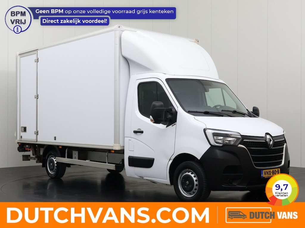 Renault Master 2.3DCi 165PK Bakwagen+Laadklep | Navigatie | Camera | Zijdeur | Dakspoiler | Airco | Cruise | 3-Zits