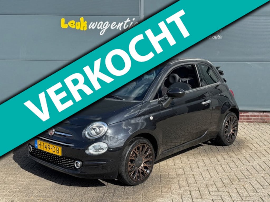 Fiat 500C 0.9 Turbo Cabrio 120th Ed. *carplay *climate *16"