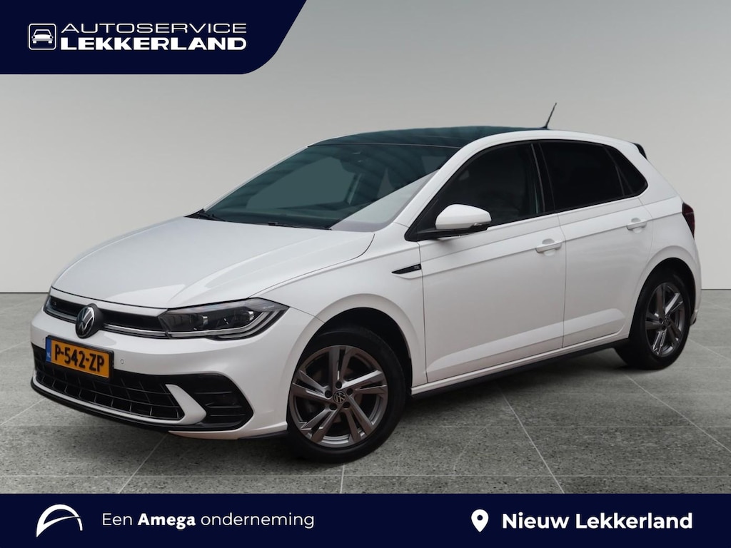 Volkswagen Polo R-Line 1.0 TSI 95pk DSG AUTOMAAT | NAVI | PANODAK | CLIMA | STOELVERW. | APPLE CARPLAY / ANDROID AUTO |