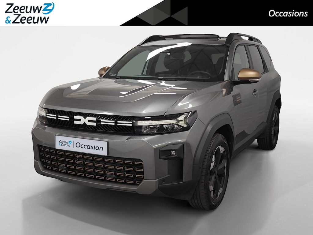 Dacia Bigster 1.8 Hybrid 155 Extreme AUTOMAAT NAVI TREKHAAK AIRCO 360CAMERA CRUISE CONTROLE SCHUIFKANTELDAK APPLE CARPLAY ANDROID AUTO ZEER MOOIE AUTO DEALER ONDERHOUDEN
