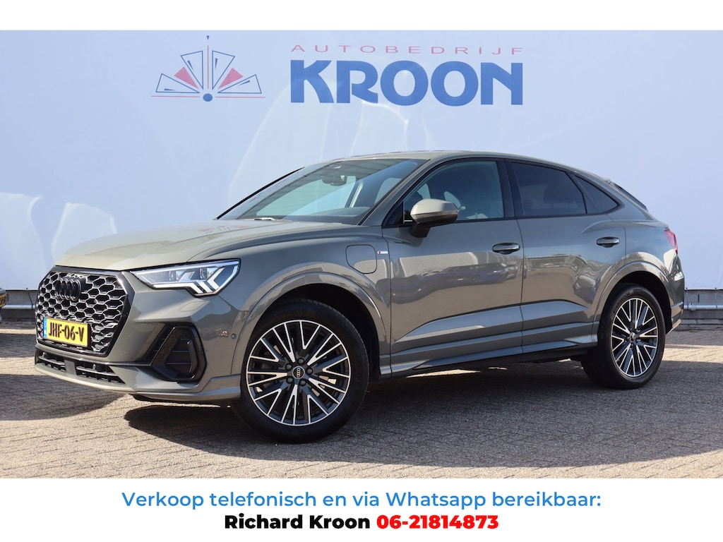 Audi Q3 Sportback 45 TFSI e S Edition | SOH 87 % | S-Line | Adapt-Cruise | Bluetooth | Sportstoelen |