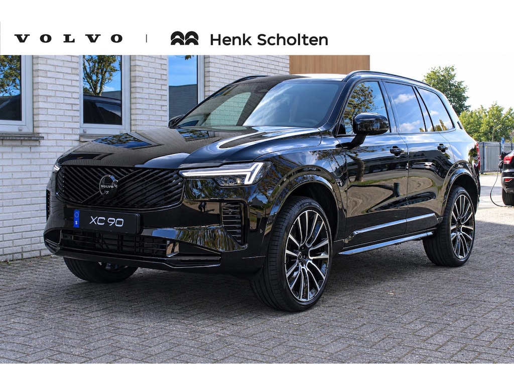 Volvo XC90 2.0 T8 Plug-in hybrid AWD Ultra Black Ed. Exec. | Gelaagde Ruiten Rondom | Panoramisch Schuif-/Kanteldak | Luchtvering | Verwarmbare voorstoelen met massagefunctie en ventilatie | Bowers & Wilkins High End Audio | Head-up display | 360 Camera |