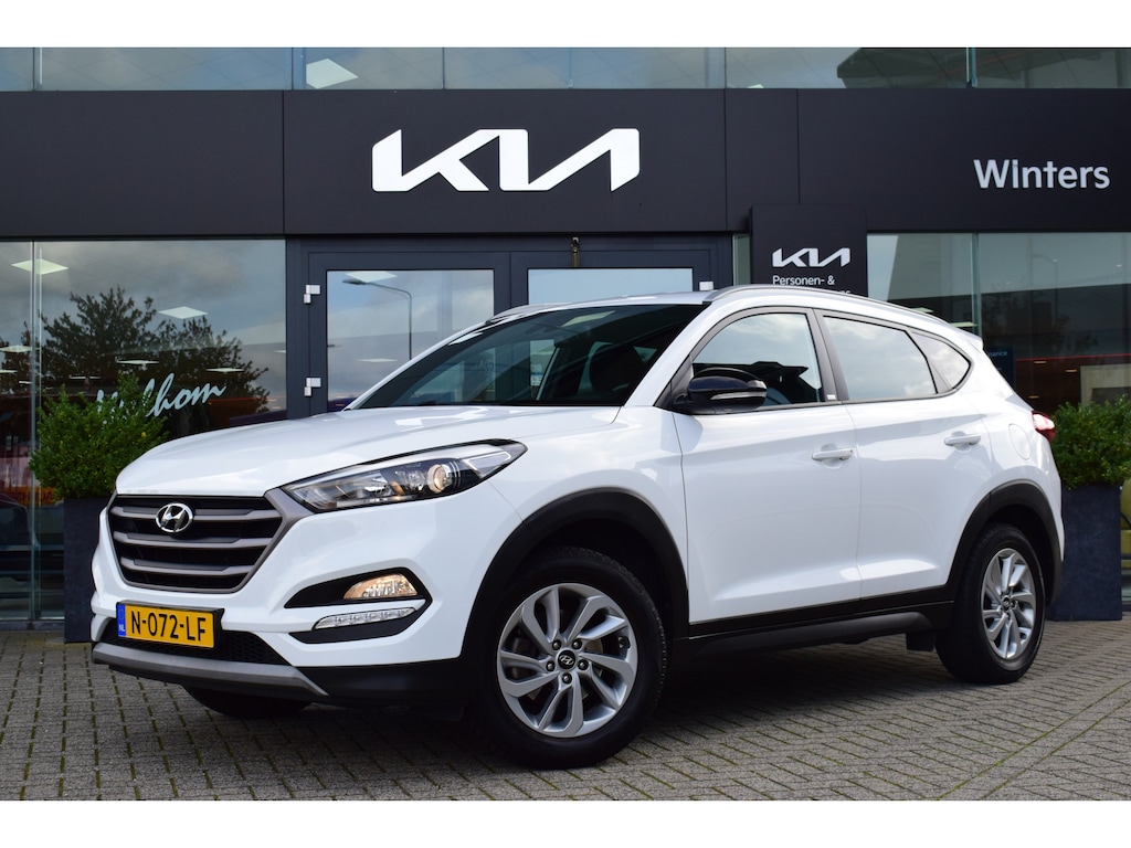 Hyundai Tucson 1.6 GDi Comfort | Trekhaak | Stoel + Stuurverw | Camera | Navi | Cr Control | PDC | Climate Control | Blind Spot | Bluetooth |
