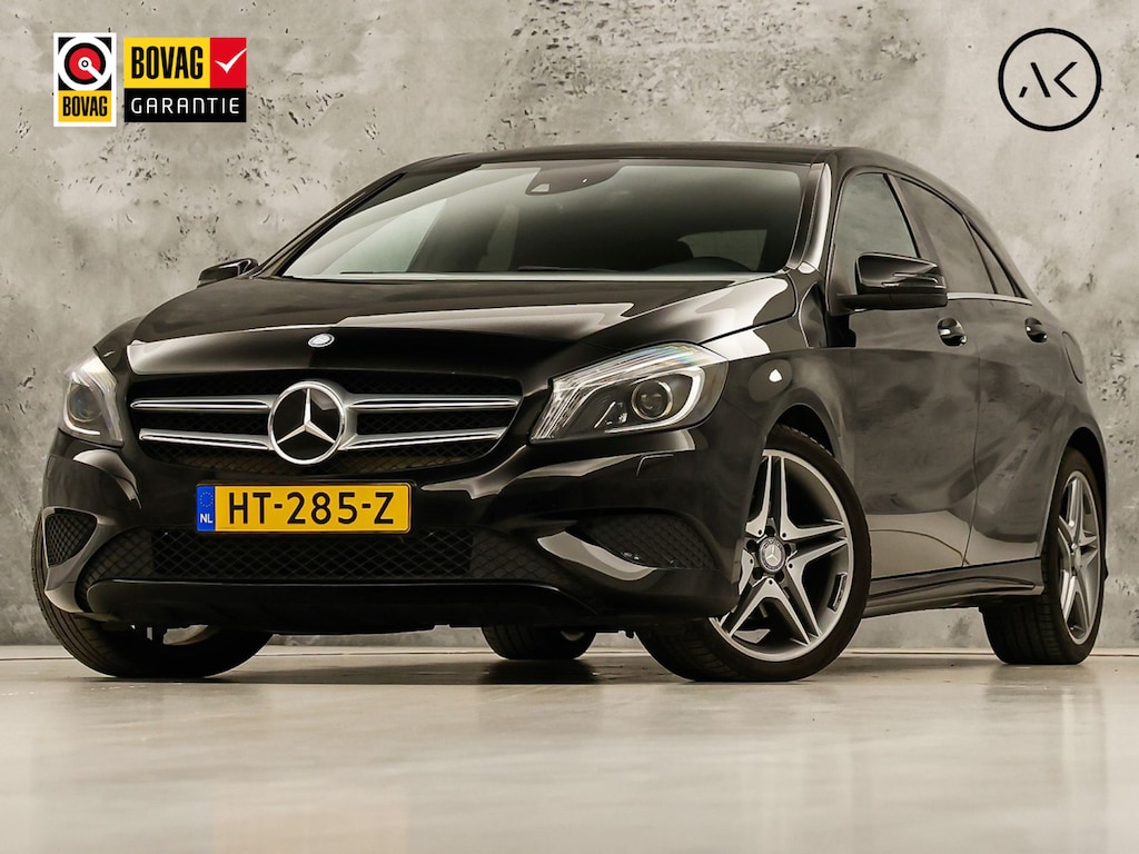 Mercedes-Benz A-klasse 180 AMG Prestige Sport (NAVIGATIE, SPORTSTOELEN, MEMORY SEAT, STOELVERWARMING, LM VELGEN, GETINT GLAS, NIEUWE APK)
