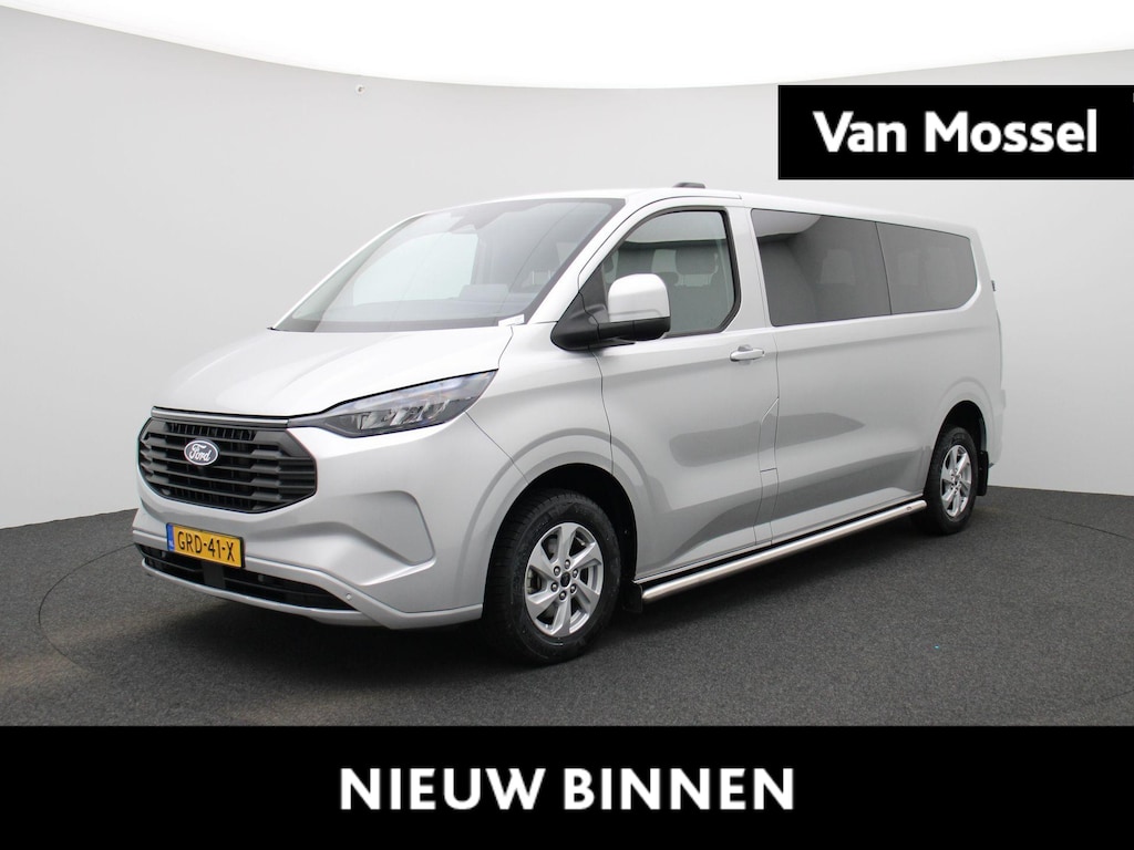Ford Transit Custom 340 2.5 PHEV L2H1 Limited Stoelverwarming | Navigatie | All-seassonbanden | Adapt.Cruisecontrole | Camera | RVS Sitebars