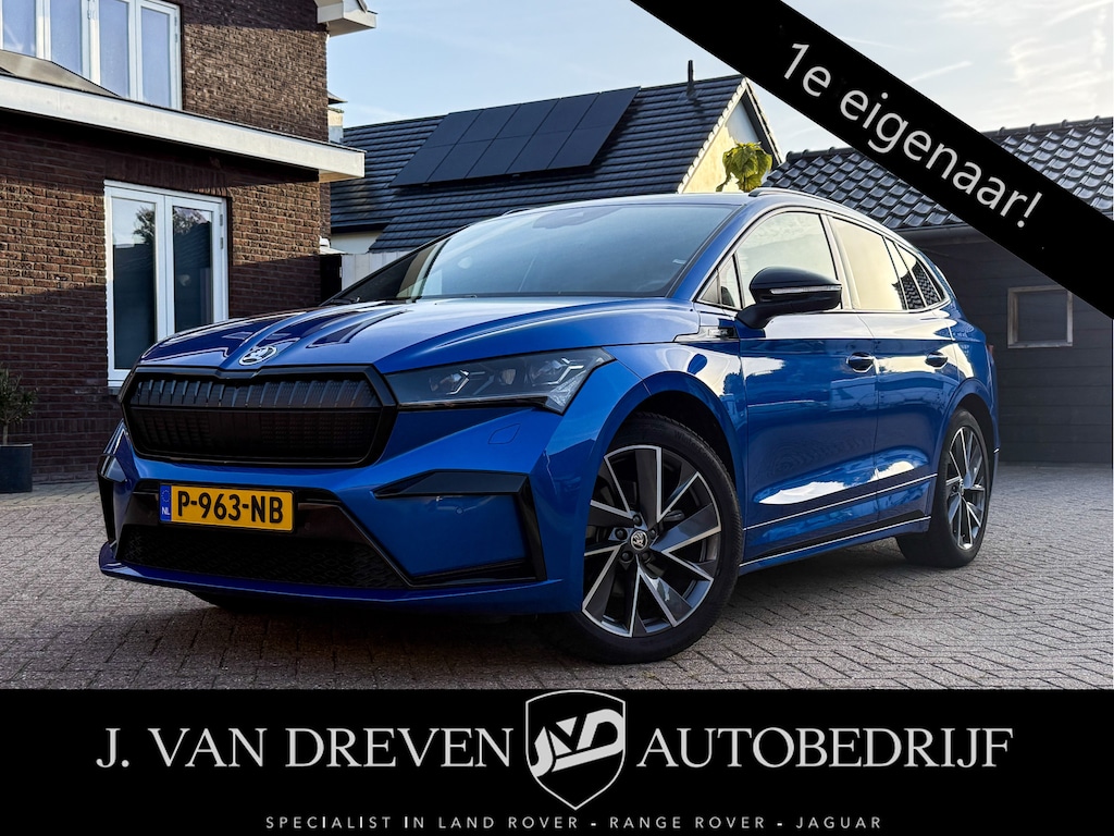 Skoda Enyaq iV 60 Sportline - Cruise, Stoelverw., Achteruitrijcamera, 1e eigenaar, Stuurverw ! !