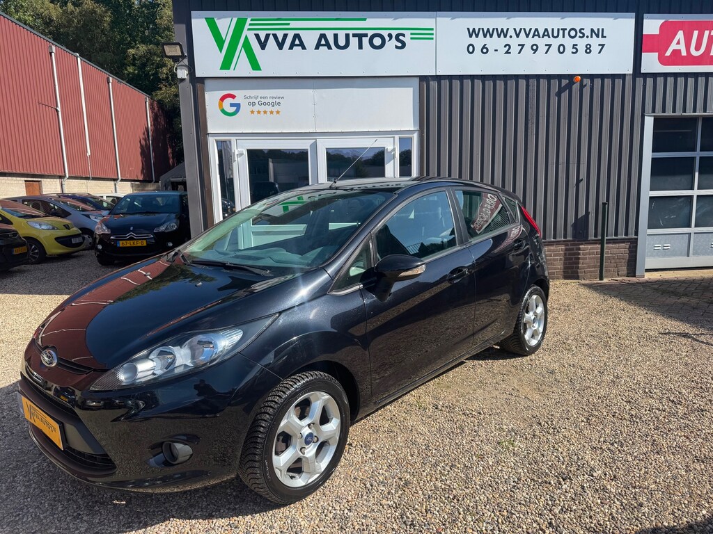 Ford Fiesta 1.25 airco, elektr ramen, 5 deurs, nieuwe APK!