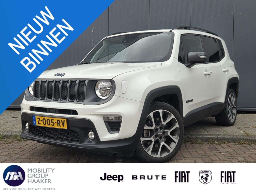 Jeep Renegade 4xe 240 Plug-in Hybrid Electric S | Apple-Android | Navigatie | Stoelverwarming