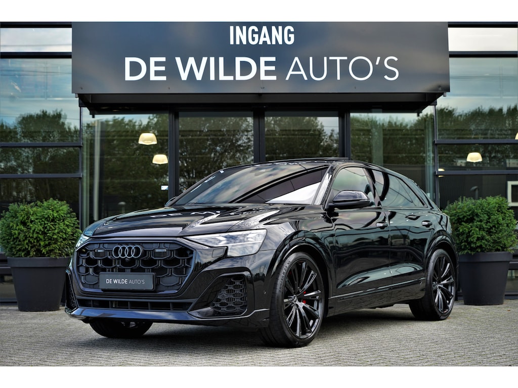 Audi Q8 60 TFSI e quattro S-line Competition RS-seats 4-wielsturing SoftClose Trekhaak Stoelventilatie Pano B&O