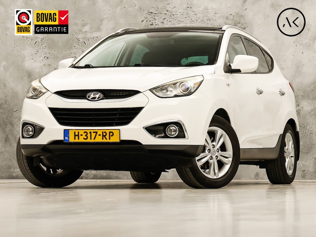 Hyundai ix35 2.0i 4WD Sport Automaat 163Pk (NAVIGATIE, PANORAMADAK, LEDER, CAMERA, TREKHAAK, STOELVERWARMING, CLIMATE, NIEUWE APK, NIEUWSTAAT)