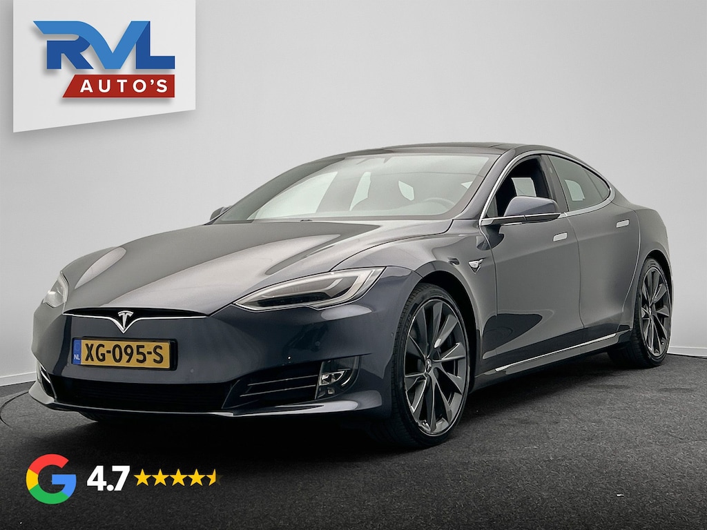 Tesla Model S 75D Base | Origineel NL | SOH 86,2 % | Leder | Panoramadak | Elek. Kofferklep | Stoelverwarming | Camera |