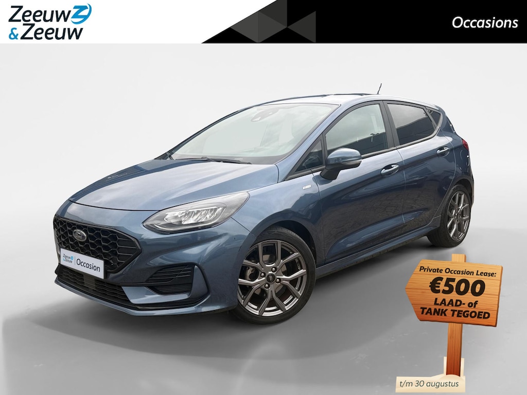 Ford Fiesta 1.0 EcoBoost Hybrid ST-Line 1e Eigenaar | Dealer Onderhouden | Stoel/Stuur/Voorruitwarming | Cruise Control | Parkeersensoren | Apple/Android Carplay | 12 maanden garantie! |