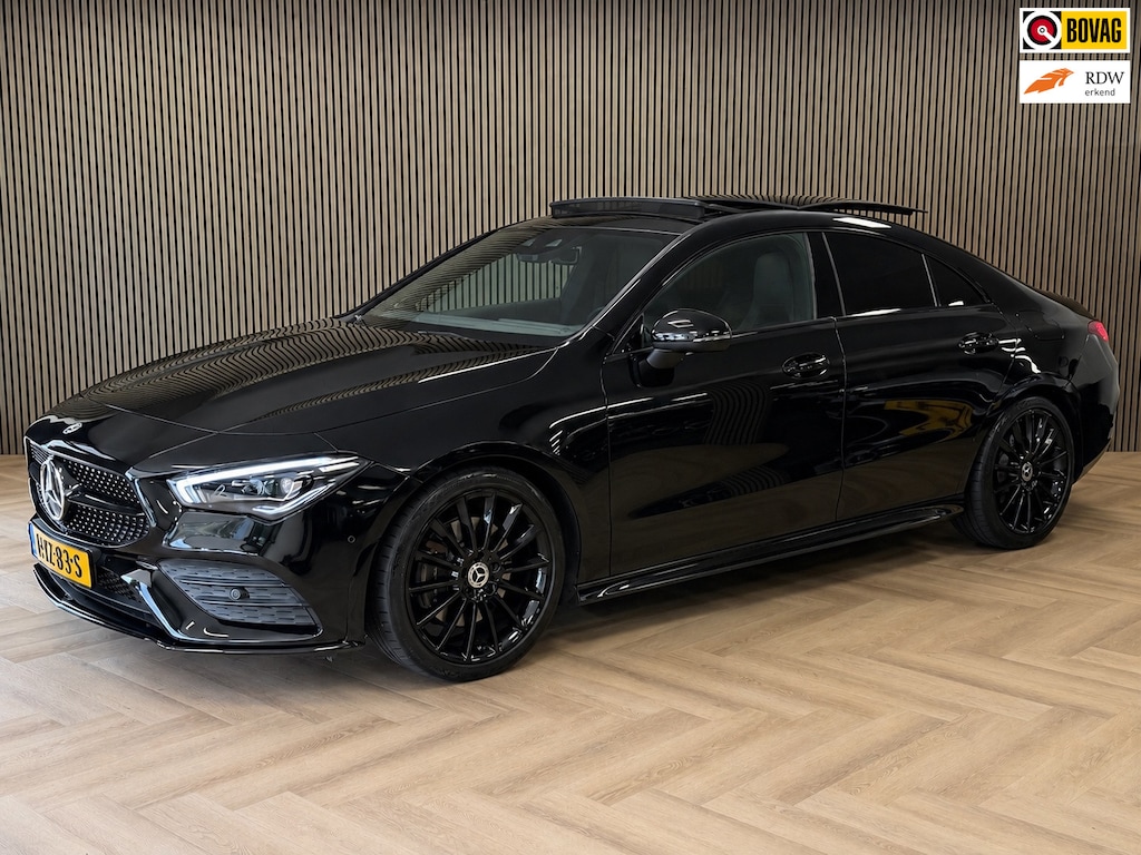 Mercedes-Benz CLA 220 Premium Plus AUT. PANORAMADAK NAVIGATIE MEMORY BURMESTER CAMERA STOELVERWARMING SFEERVERLICHTING