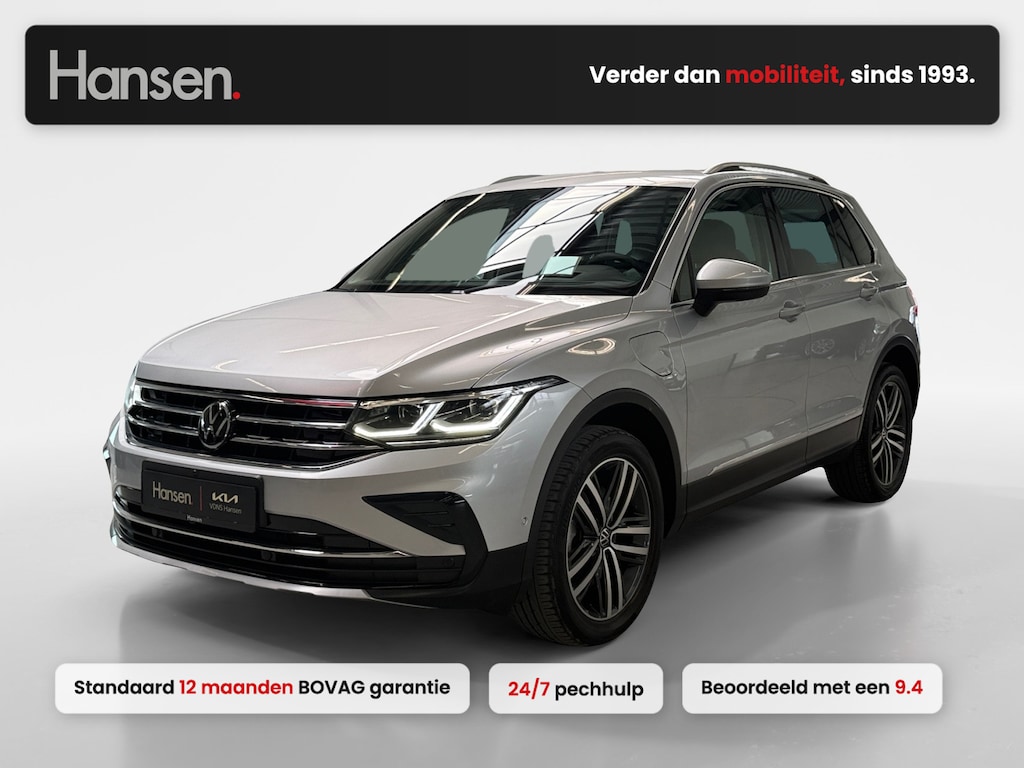 Volkswagen Tiguan 1.4 TSI eHybrid Elegance I Leder I Elek. Trekhaak I Leder I 360 Camera I Memory I Stoelverwarming I Carplay