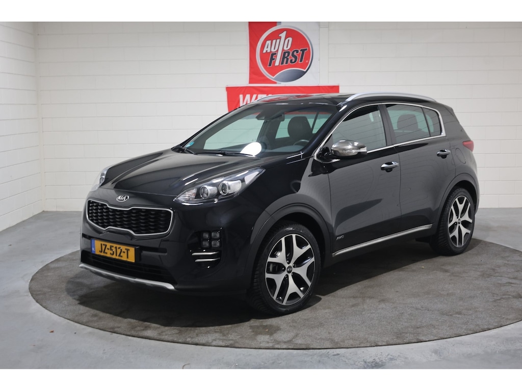 Kia Sportage 1.6 T-GDI 4WD GT-Line First Edition, NL, Automaat, Dealeronderh. Leer, Climate, Navi, Cruise, Trekhaak, enz.