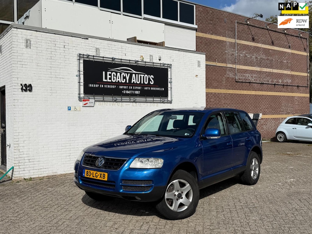 Volkswagen Touareg 3.2 V6 - LAGE KM - NETTE STAAT - YOUNGTIMER!