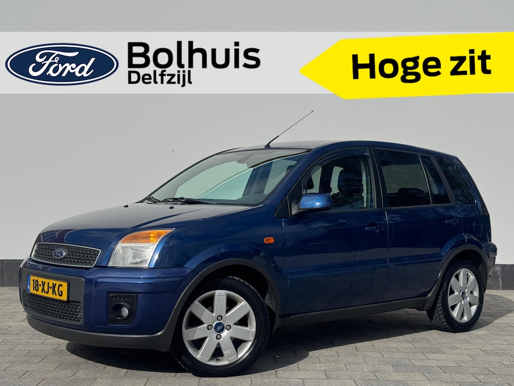 Ford Fusion 1.4-16V Futura | Airco | LMV | Radio | Privacy Glass | All-Season Banden | 100% dealeronderhouden |