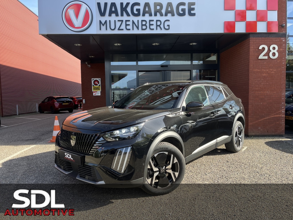 Peugeot 2008 1.2 Hybrid 145 GT // ADAPT. CRUISE // DODEHOEK // 360 CAMERA+SENSOREN // KEYLESS // SFEERVERLICHTING //