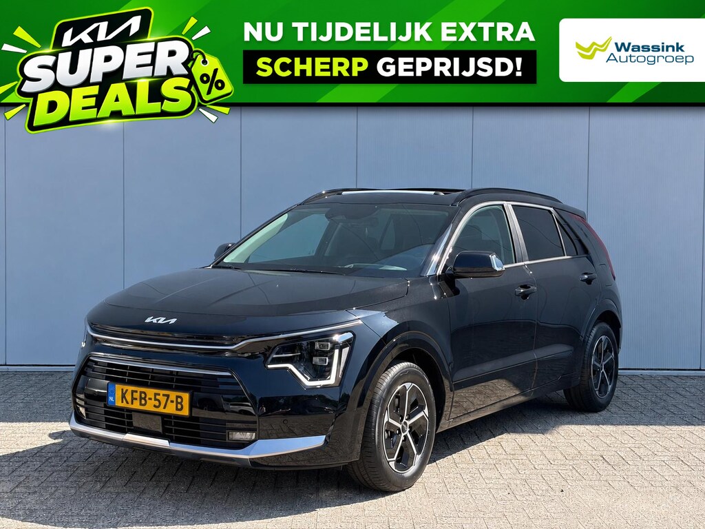 Kia Niro Hybrid 1.6 GDi DynamicPlusLine | Navigatie | Camera | Elektrische achterklep | Stoel -stuurverwarming | Head up display |