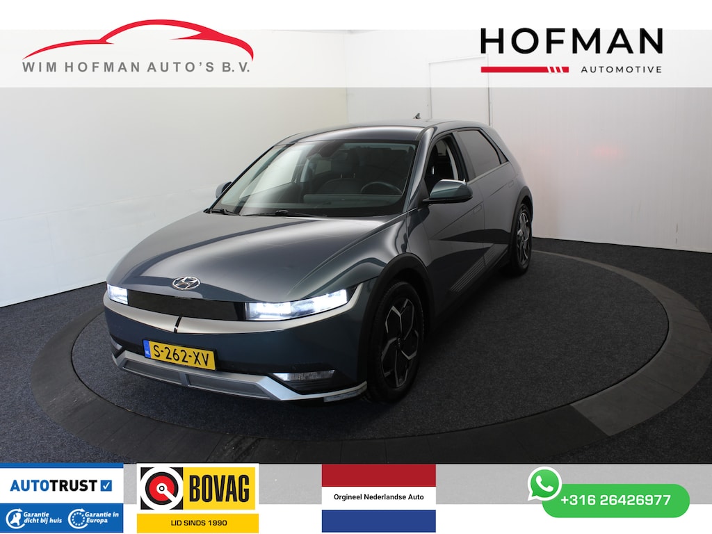 Hyundai Ioniq 5 Connect+ 77.4 kWh SOH 100% Head-up EL Trekh+aKlep+Stoelen Vol Leder