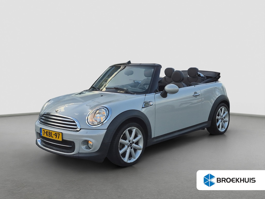 MINI Cooper Cabrio 1.6 Vol leder | Stoelverwarming | Climate control | lm velgen 17 inch | DAB |