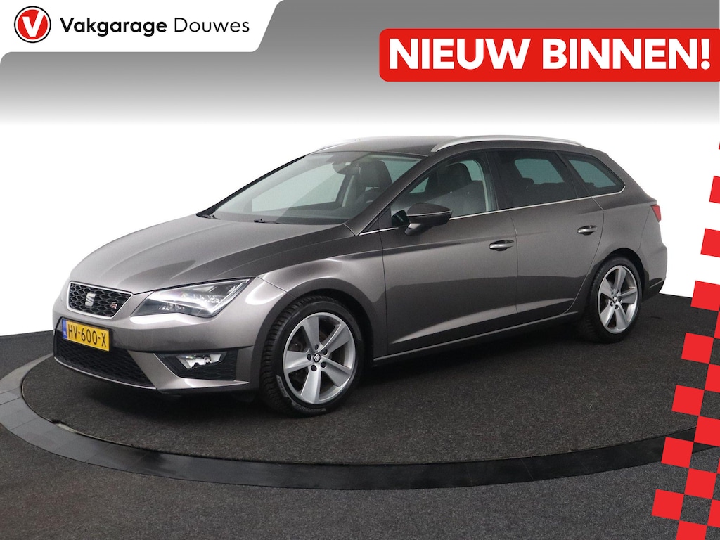 SEAT Leon ST 1.4 EcoTSI FR Connect |NAP|Camera|Cruise|Trekhaak