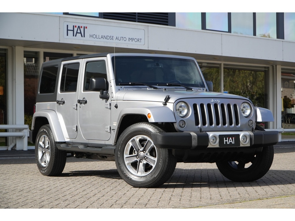 Jeep Wrangler Unlimited 3.6 V6 automaat Sahara I Hardtop I Leder I 18 inch