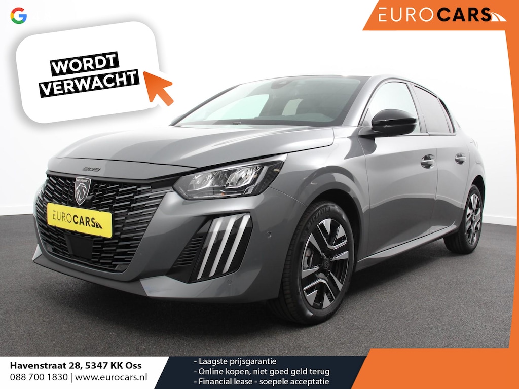 Peugeot 208 1.2 Hybrid 100PK Automaat Allure Navigatie Apple Carplay/Android Auto Airco Camera Parkeer sensoren Cruise Control Led Lichtmetalen Velgen