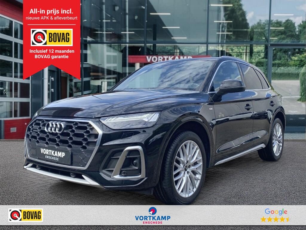 Audi Q5 50 TFSIe QUATTRO S-LINE TREKHAAK/CAMERA/ELEK-KLEP/ACC/STOELVERW