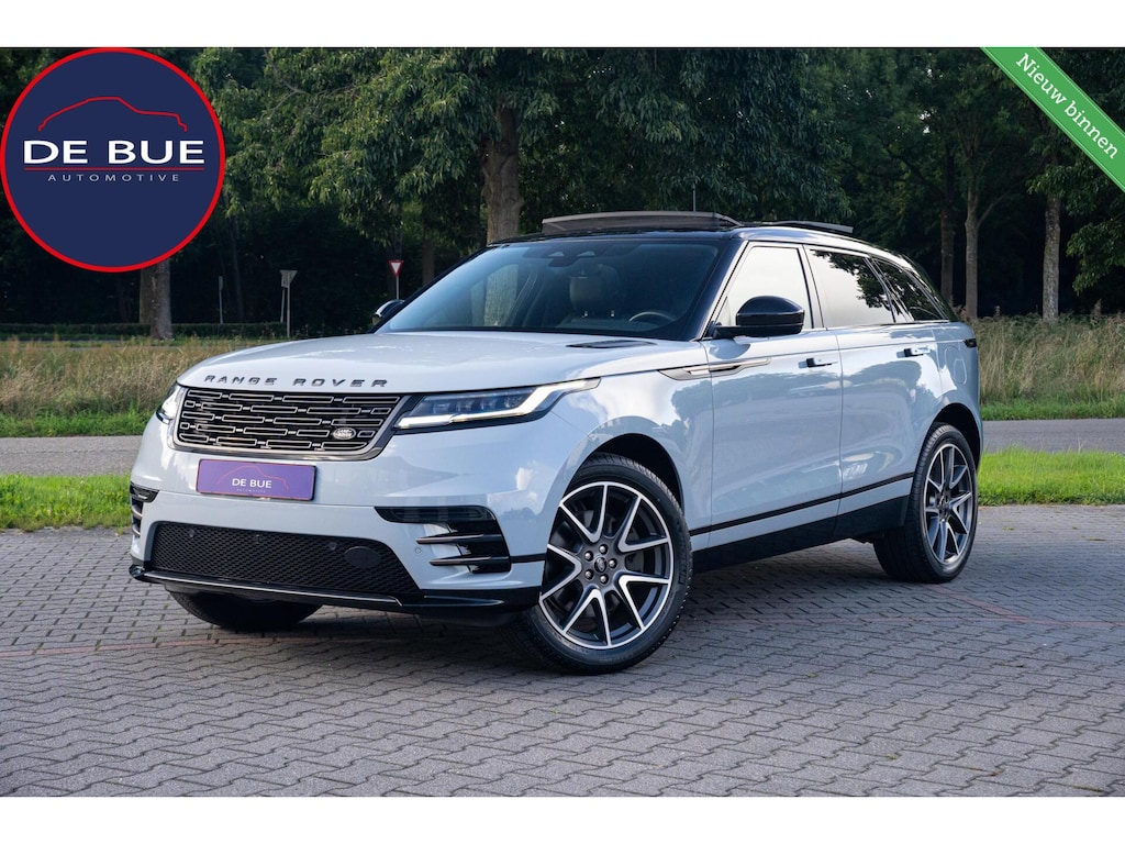 Land Rover Range Rover Velar P400e Hybride AWD R-Dynamic HSE|1 Eig|Org NL NAP|FaceLift|Panoramadak|Meridian|CarPlay|Leder Bi-Color|Arroios Grey|Dealer Onderhouden