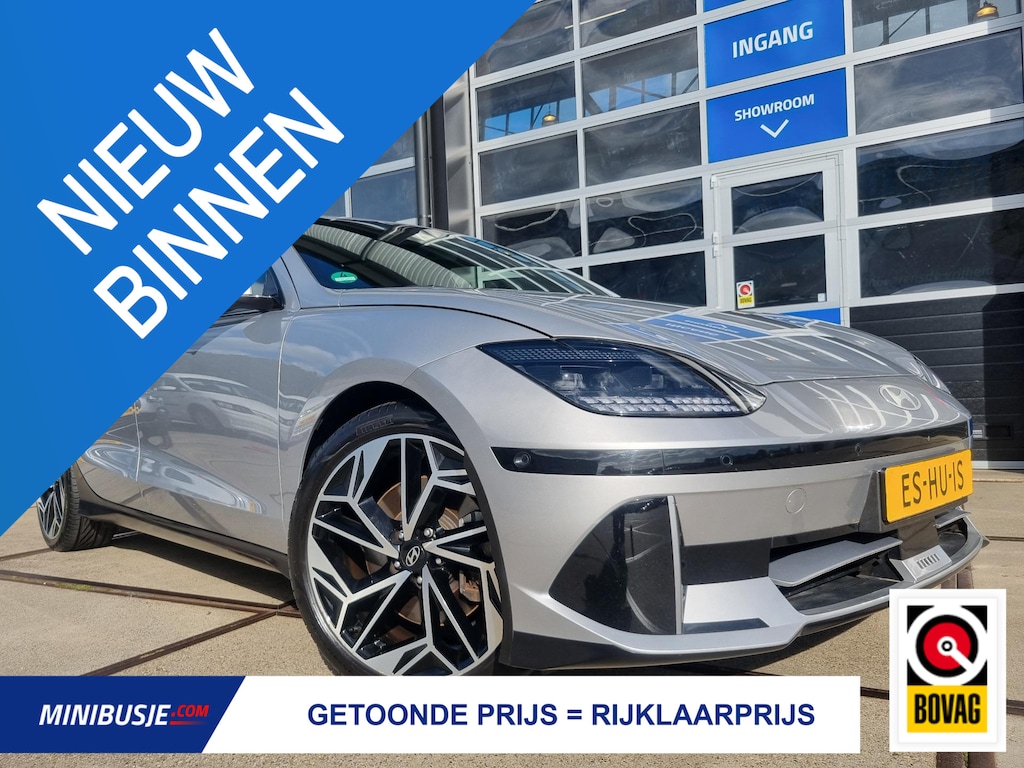 Hyundai Ioniq 6 Connect 77.4 kWh 229pk Long Range / 20" / HUD / ACC / Warmtepomp / 545km WLTP