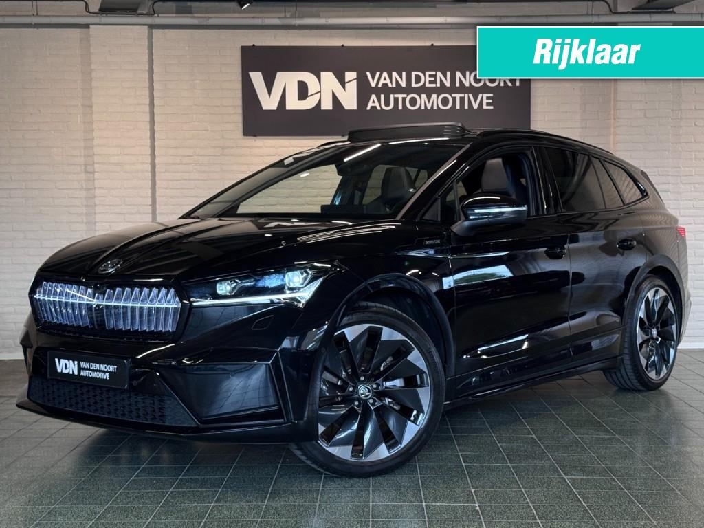 Skoda Enyaq iV 80 Sportline 204pk 95% BTW Warmtepomp Pano Camera 21''