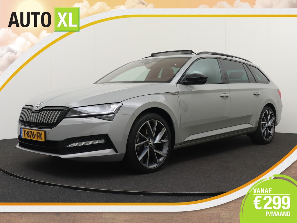 Skoda Superb Combi 218 PK PHEV Aut. Sportline Pano-Dak Adapt. Cruise Trekhaak