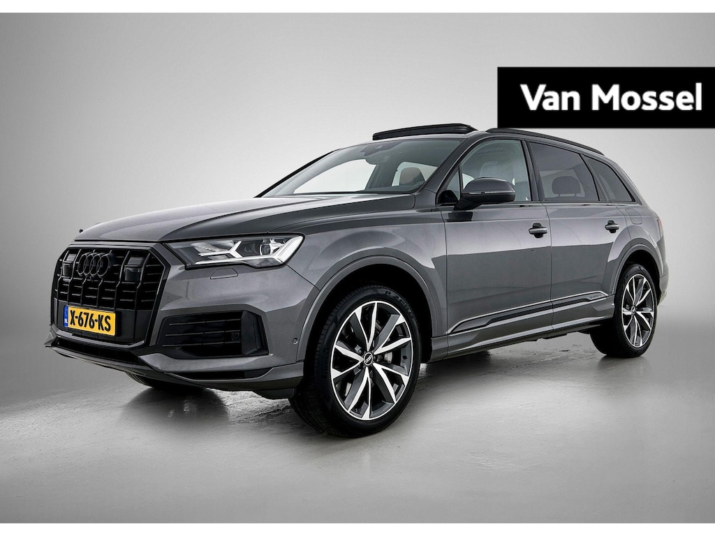 Audi Q7 55 TFSI e quattro Pro Line 381 PK | S-line | Panoramadak | Camera | Bang & Olufsen sound system | Adaptive cruise control | Adaptive air suspension | Trekhaak |