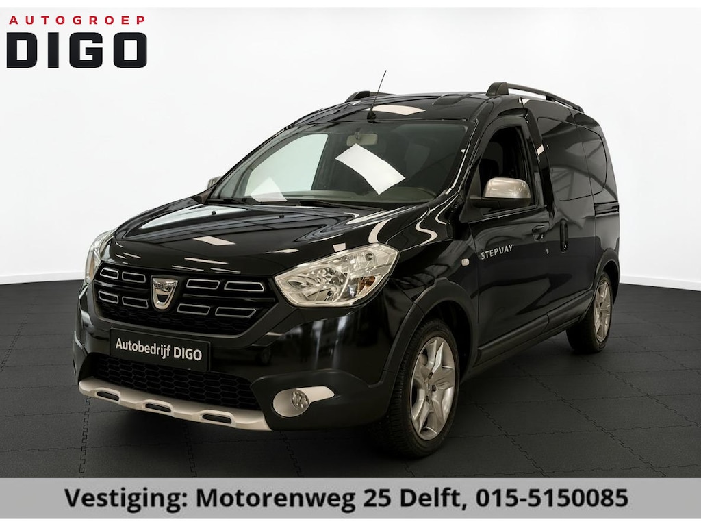 Dacia Dokker 1.3 TCe Stepway 130PK GARANTIE TOT 06-2029!* . NAVIGATIE . ACHTERUITRIJ CAMERA . TREKHAAK 1.200KG TREK GEWICHT!  .