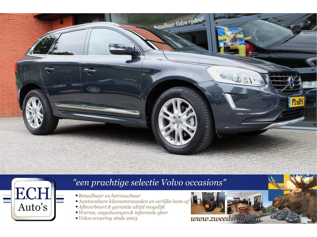 Volvo XC60 2.0 D3 Aut. 5-cilinder Summum, Panoramadak, Leer, Elektr. stoelen